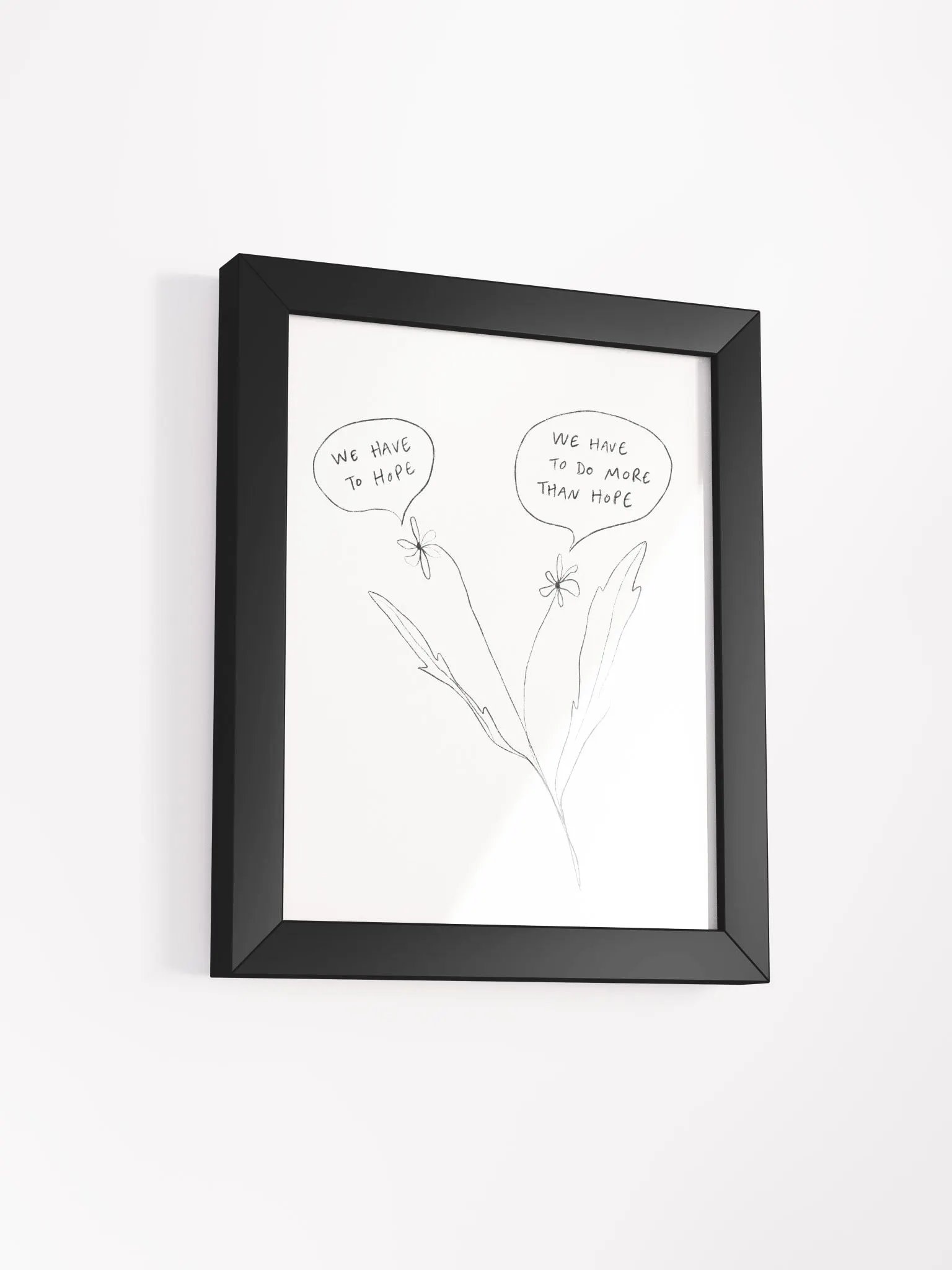 More Than Hope Framed Art Print product image (2)