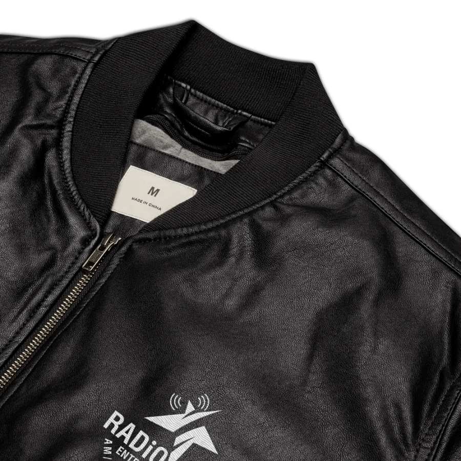 RDTV Pod-Fam Leather Bomber Jackets product image (8)