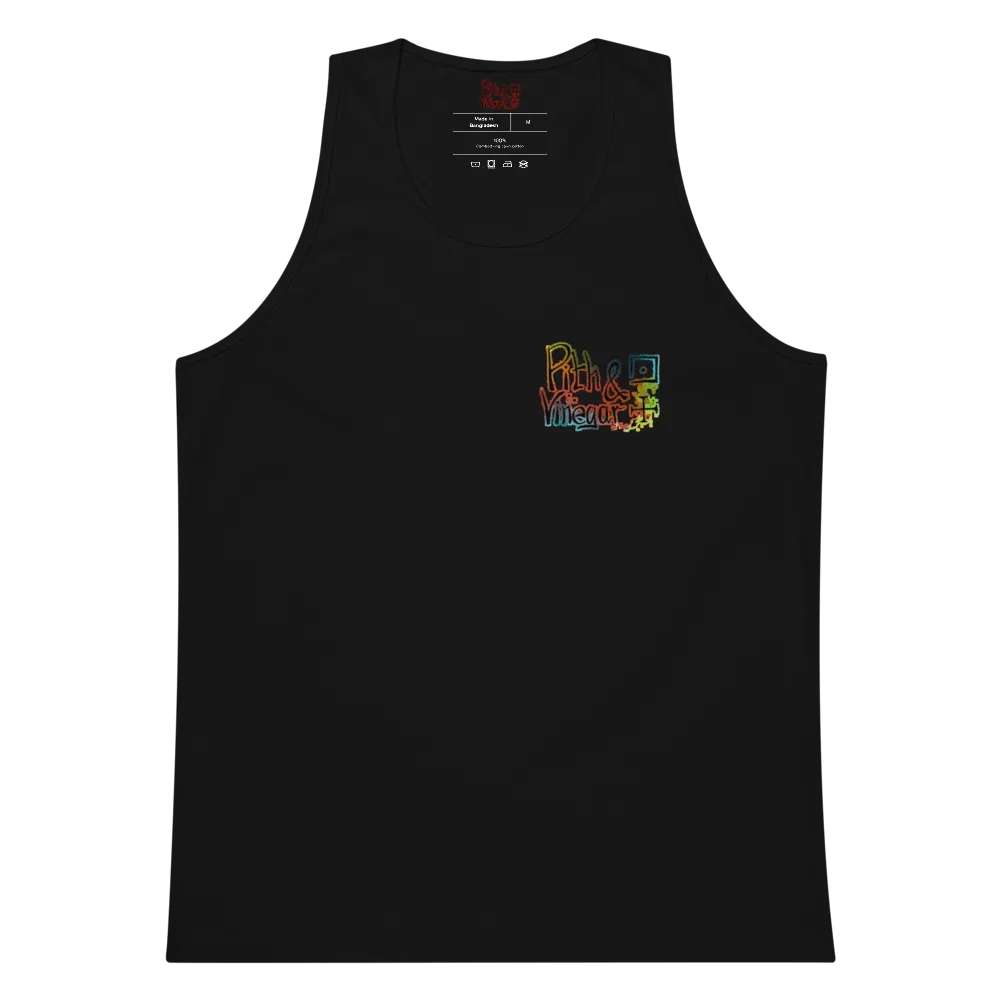 Stars and helix design tank top product image (1)