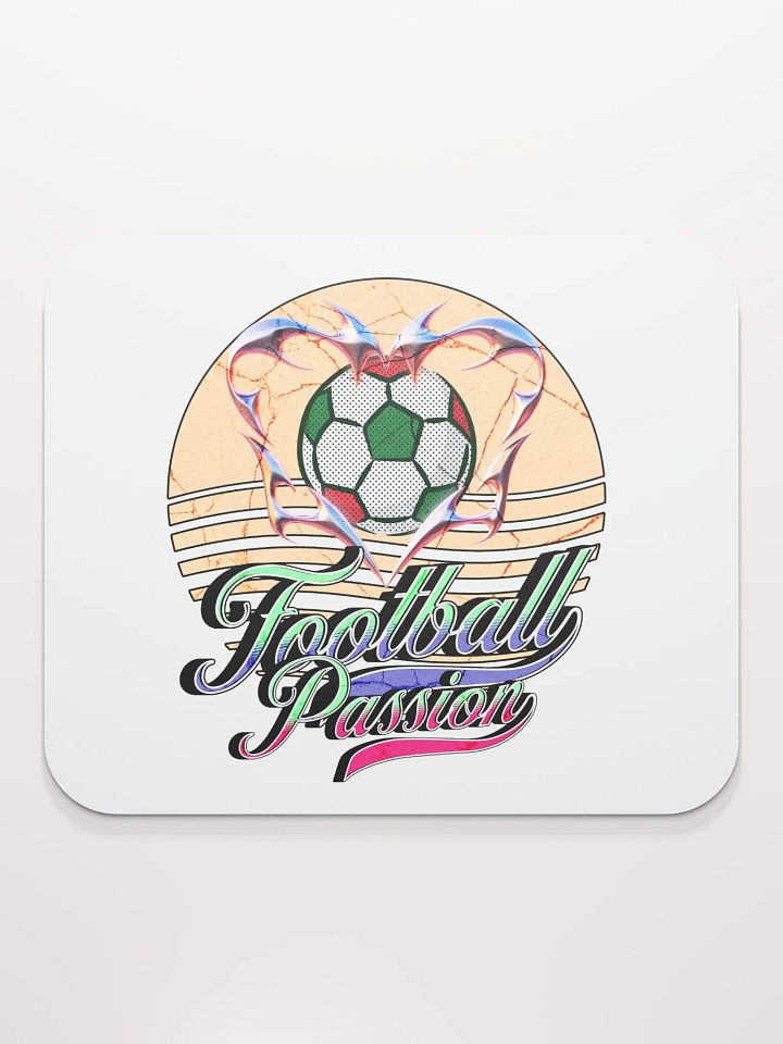 Passion Football Soccer Love Mouse Pad product image (1)