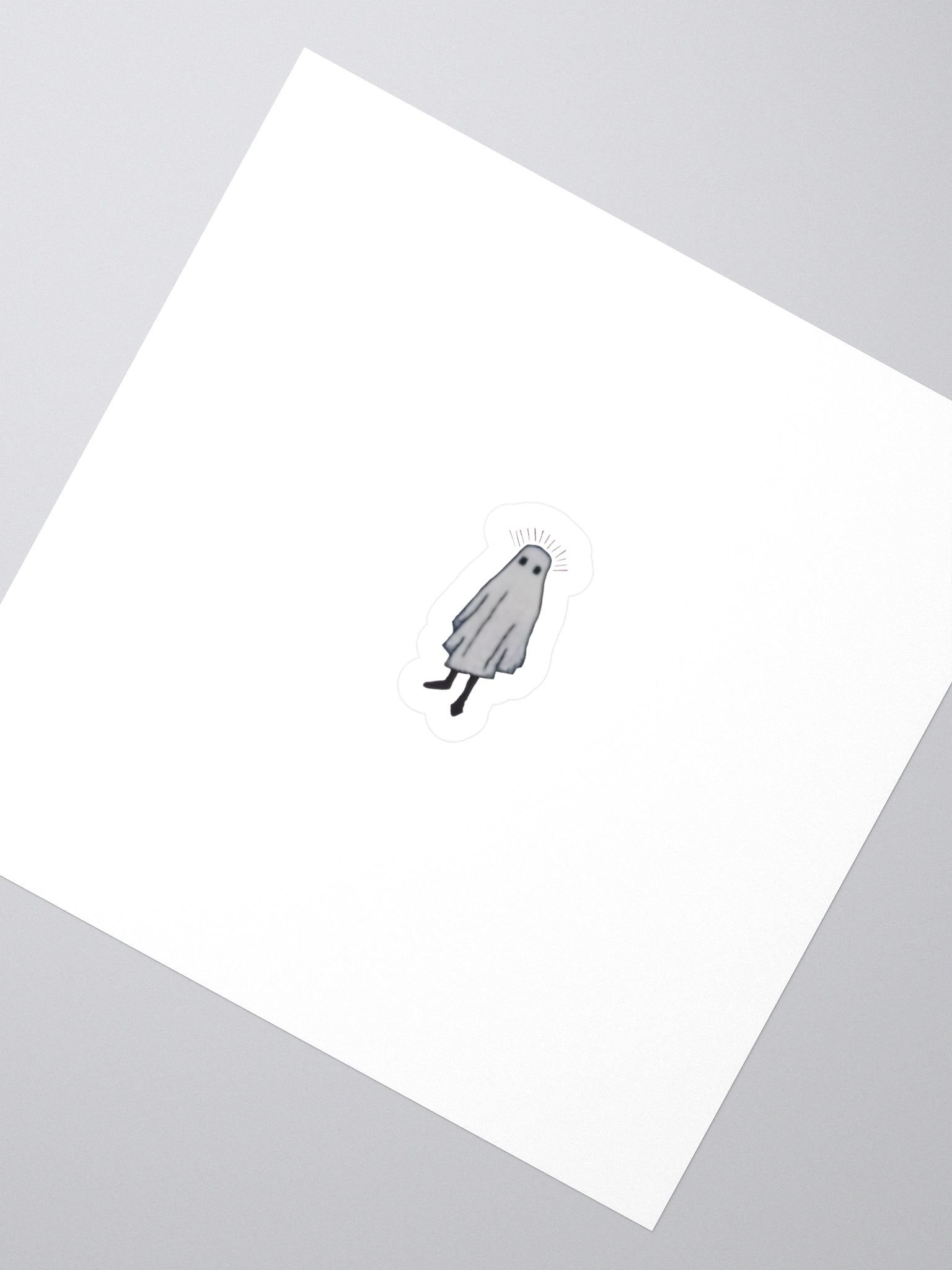 Spooky Ghost Kiss Cut Stickers product image (2)