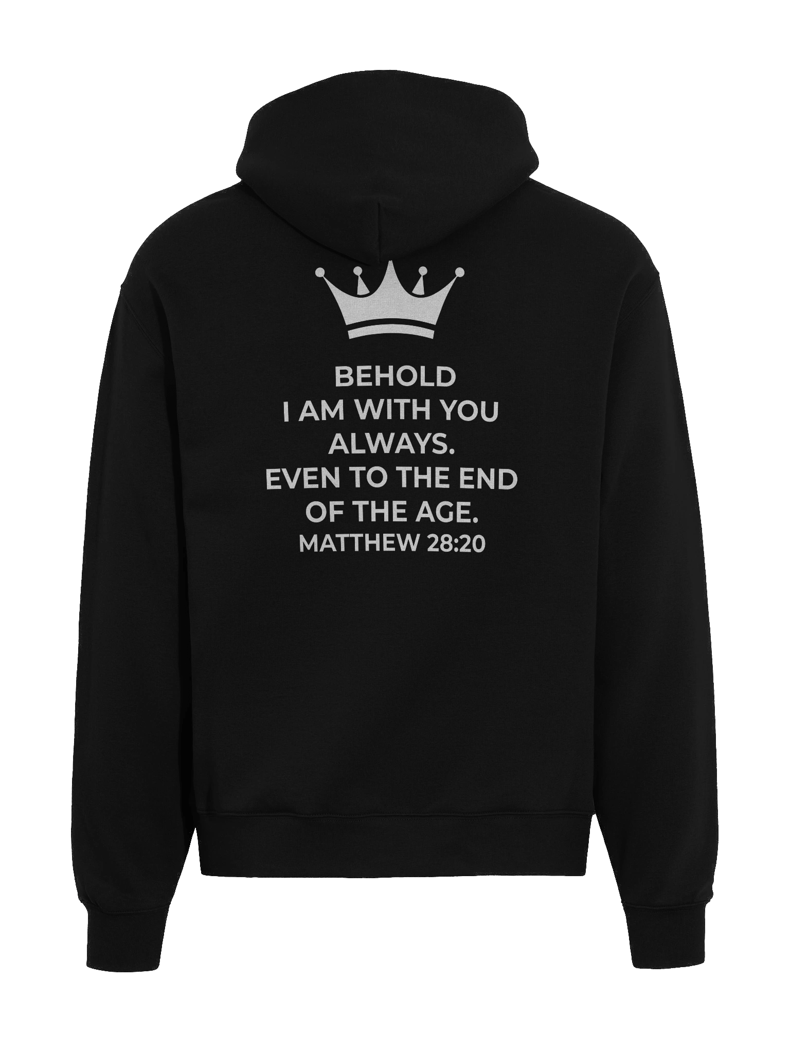 Matthew 28:20 Eclipse Oversized Hoodie product image (1)