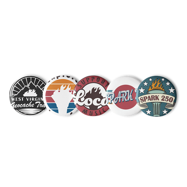 SPARK 250 Pin Button Collection product image (1)