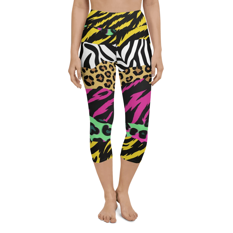 Wild Fusion Yoga Capri Leggings product image (3)