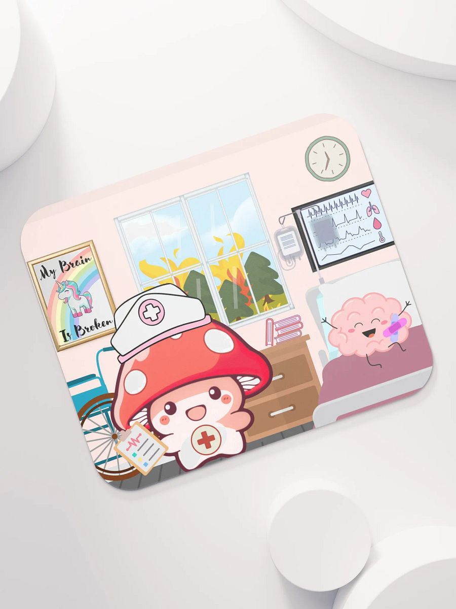 My Brain Is Broken | Mousepad product image (7)