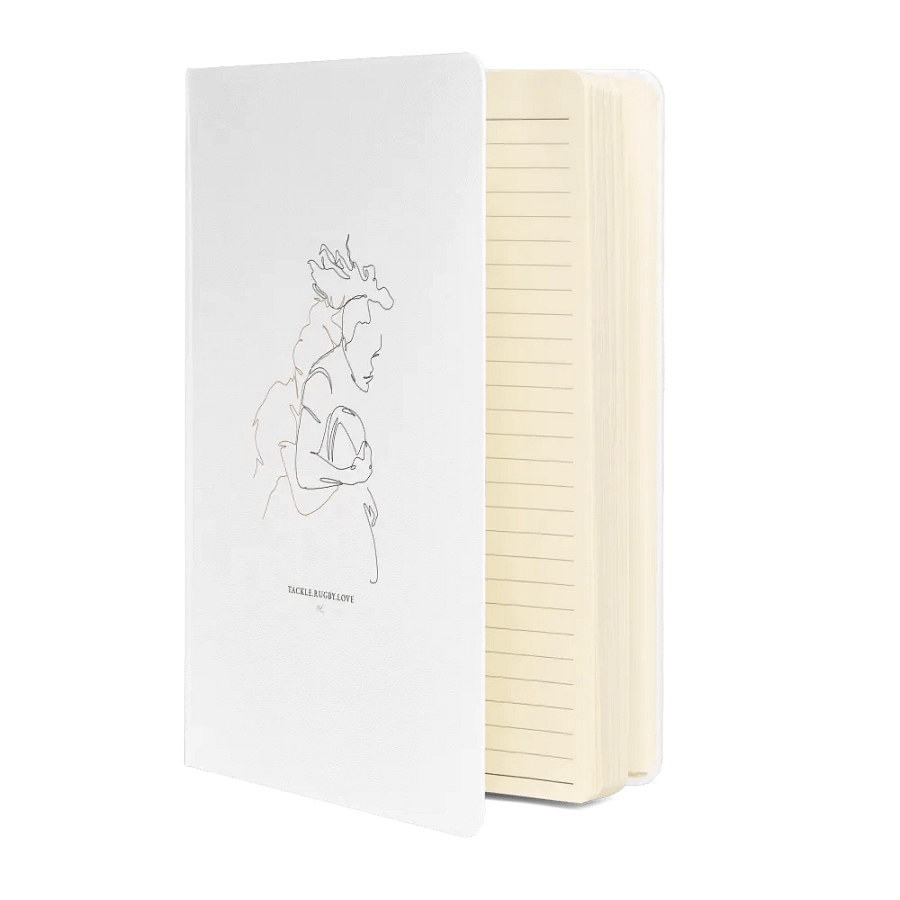 TACKLE - RUGBY - LOVE Hardcover Notebook product image (2)