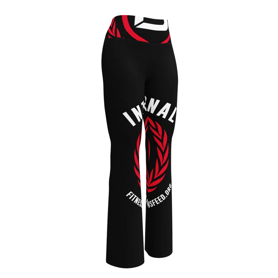IFBNewsfeed.Org's All-Over Print Flare Leggings product image (9)
