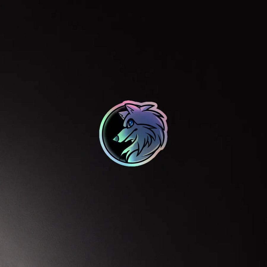 Mystic Wolf Holographic Sticker Set product image (4)