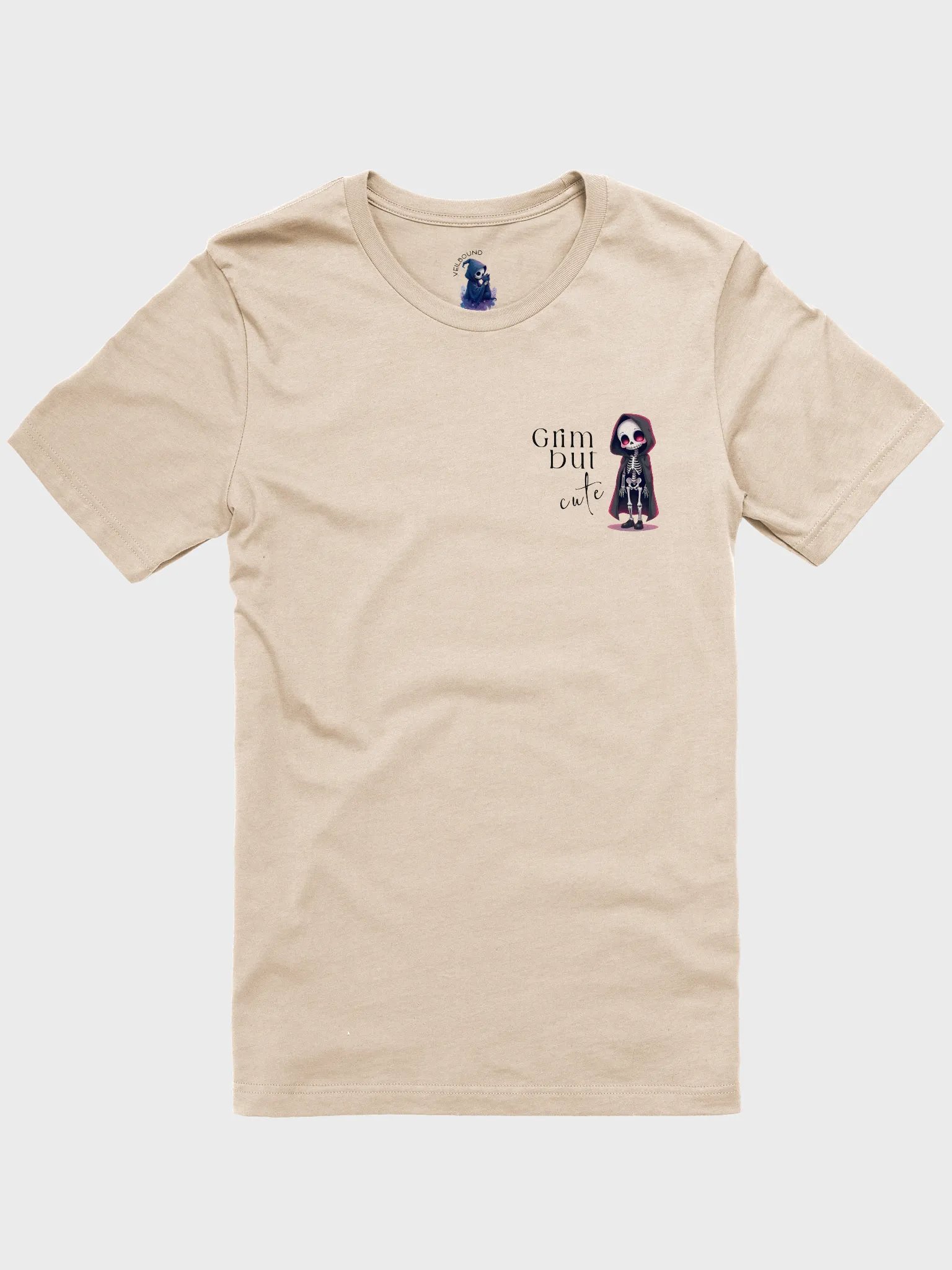 Ebonveil Tee – Grim but Cute Edition Light product image (2)