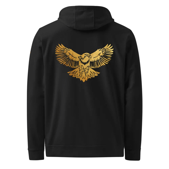 məˈjestik - Air - Gold - Minimal | Fleece Hoodie | Adidas | IronSilkTigerCrane product image (6)