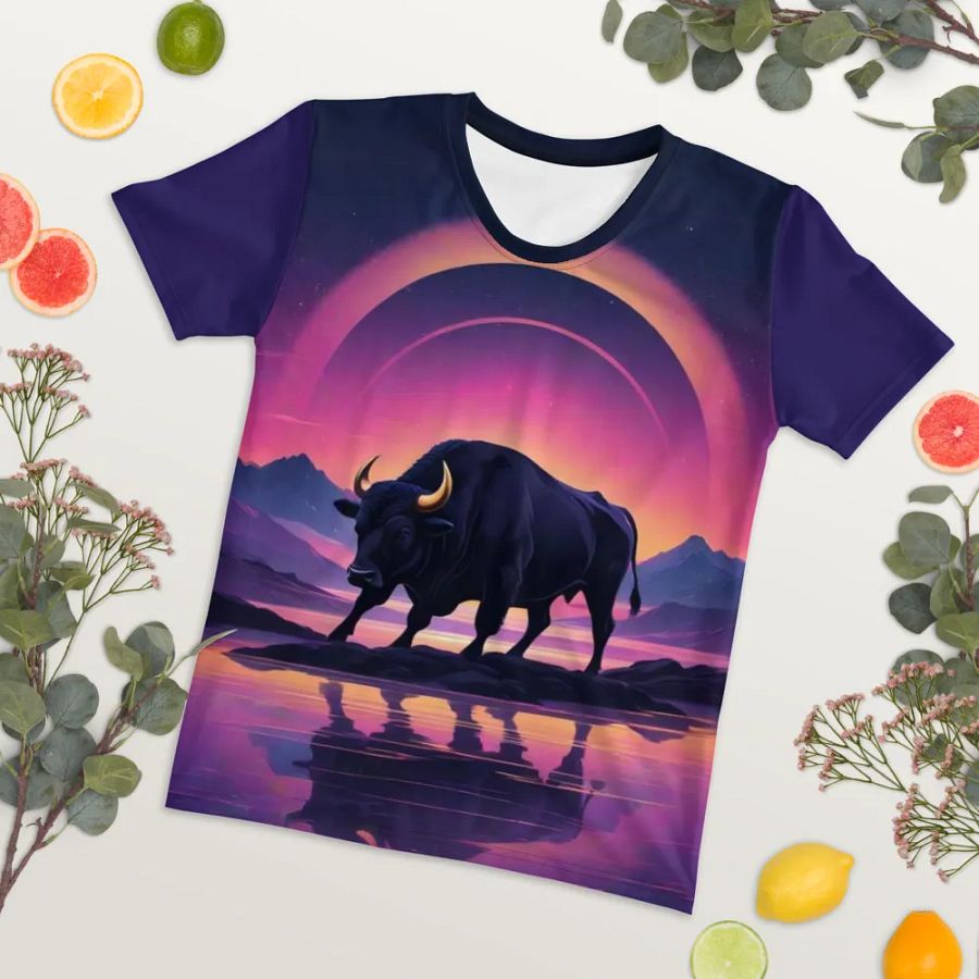 Bull All Over Print T-shirt product image (7)