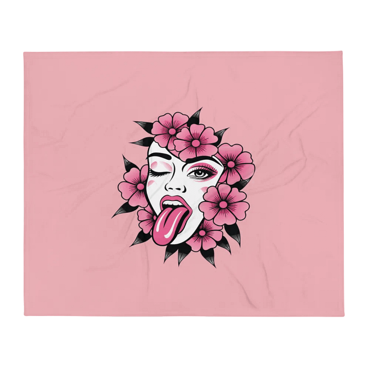 Floral Bliss Throw Blanket product image (1)