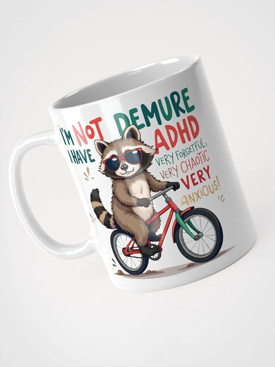 Raccoon Not Demure Mug product image (2)