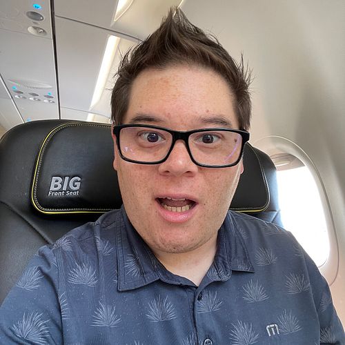 You know you made it big when you are flying @spiritairlines BIG seats . #vegas #spirit