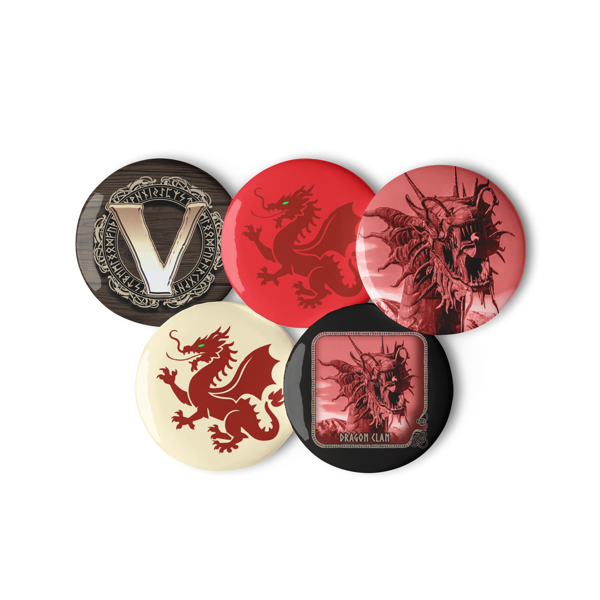 Dragon Clan Pin Set product image (1)