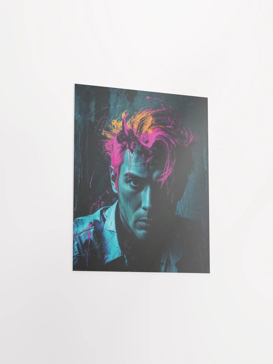 Neon Rebellion Matte Poster product image (31)