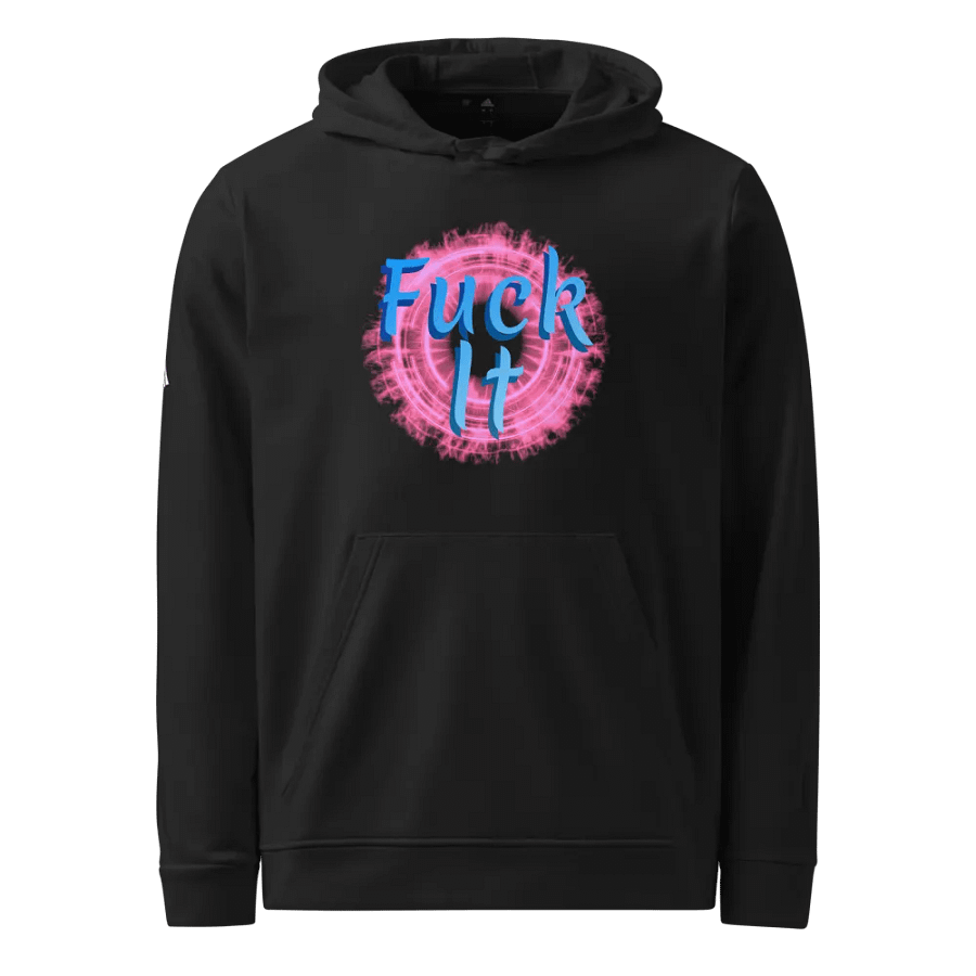 Fuck It Blue Abstract Hoodie product image (1)
