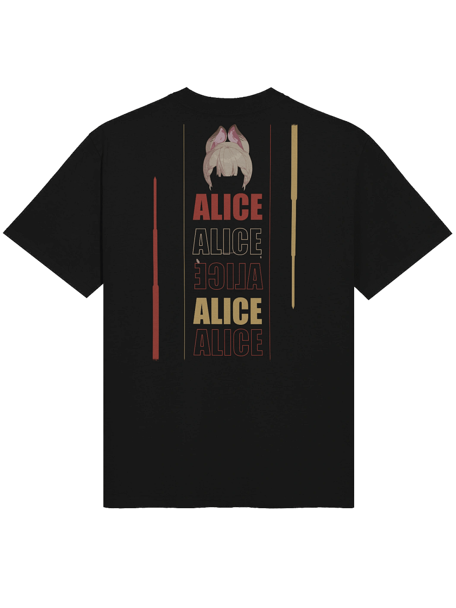 Alice Oversized Premium Heavyweight T-Shirt Front and Back print Zenless Zone Zero product image (13)