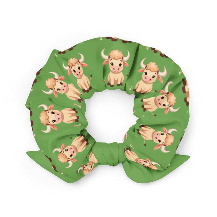 Moo-Licious Taurus All-Over Print Scrunchie product image (2)
