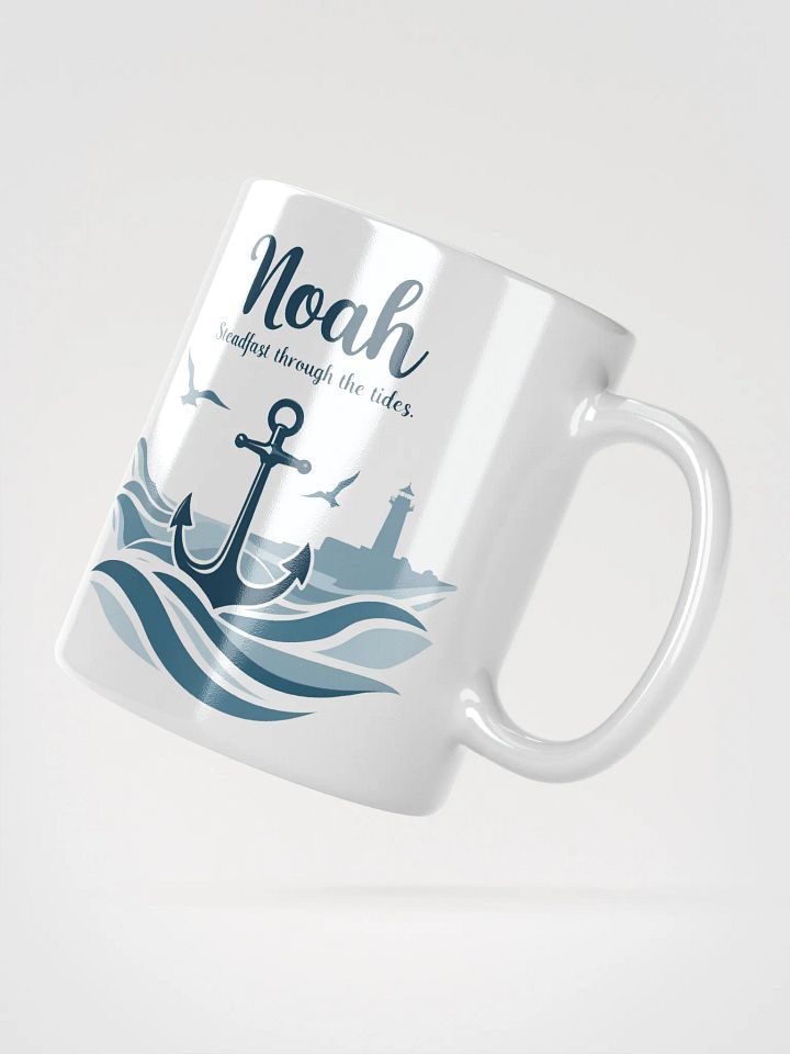 Noah: Steadfast Through the Tides – A Mug That Celebrates Strength and Resilience product image (2)