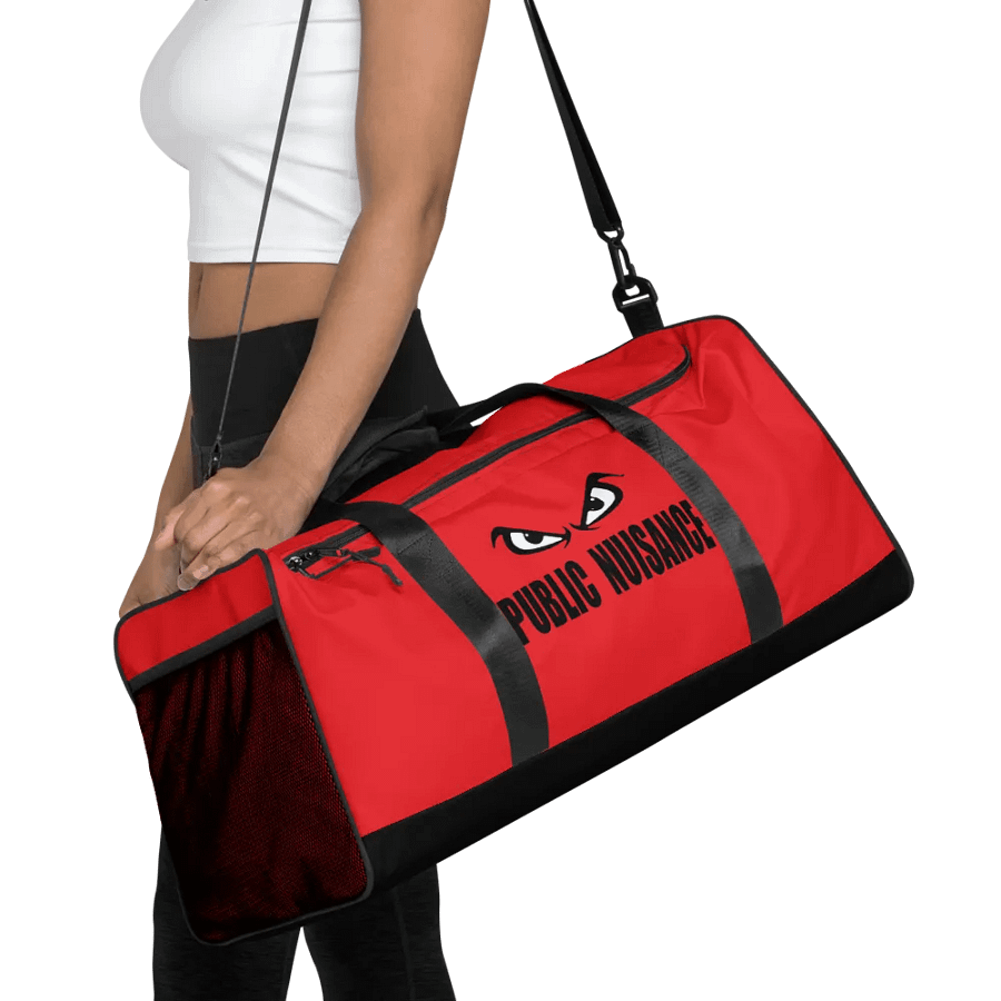 Public Nuisance: Red Duffle Bag product image (4)