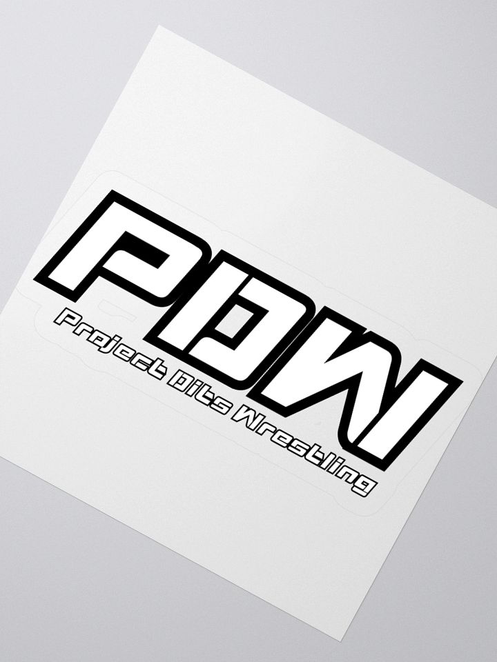 Project Dits Wrestling Logo Sticker product image (4)