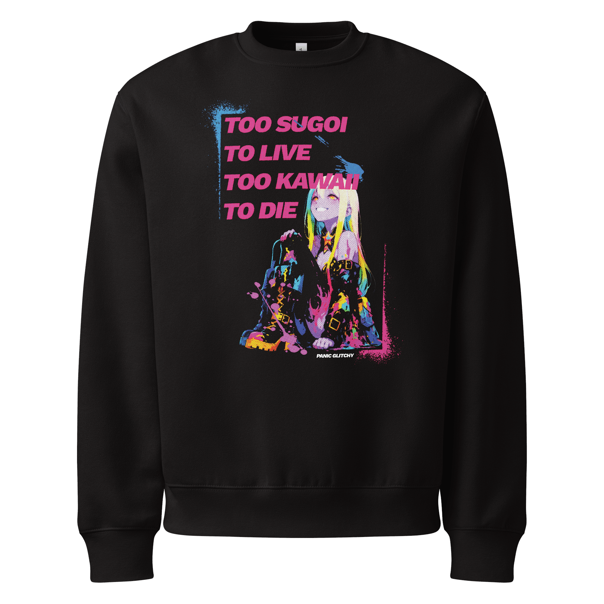 Too Sugoi/Too Kawaii Painted Love Sweatshirt product image (1)