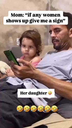 Got to love daughters 🤣🤣 #funnyvideos #funnymemes #kids