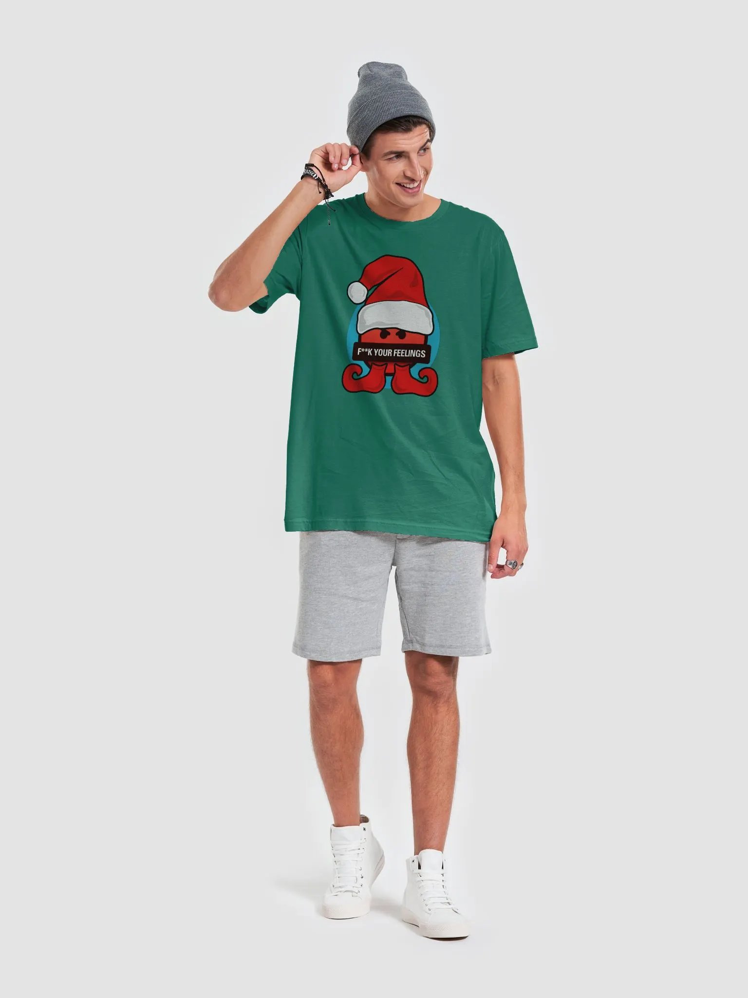 F**k Your feelings Santa Tee product image (22)