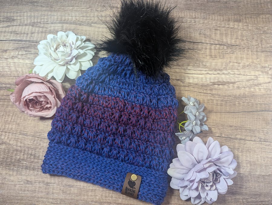 Petroskey Beanie - Purple/Blue product image (1)