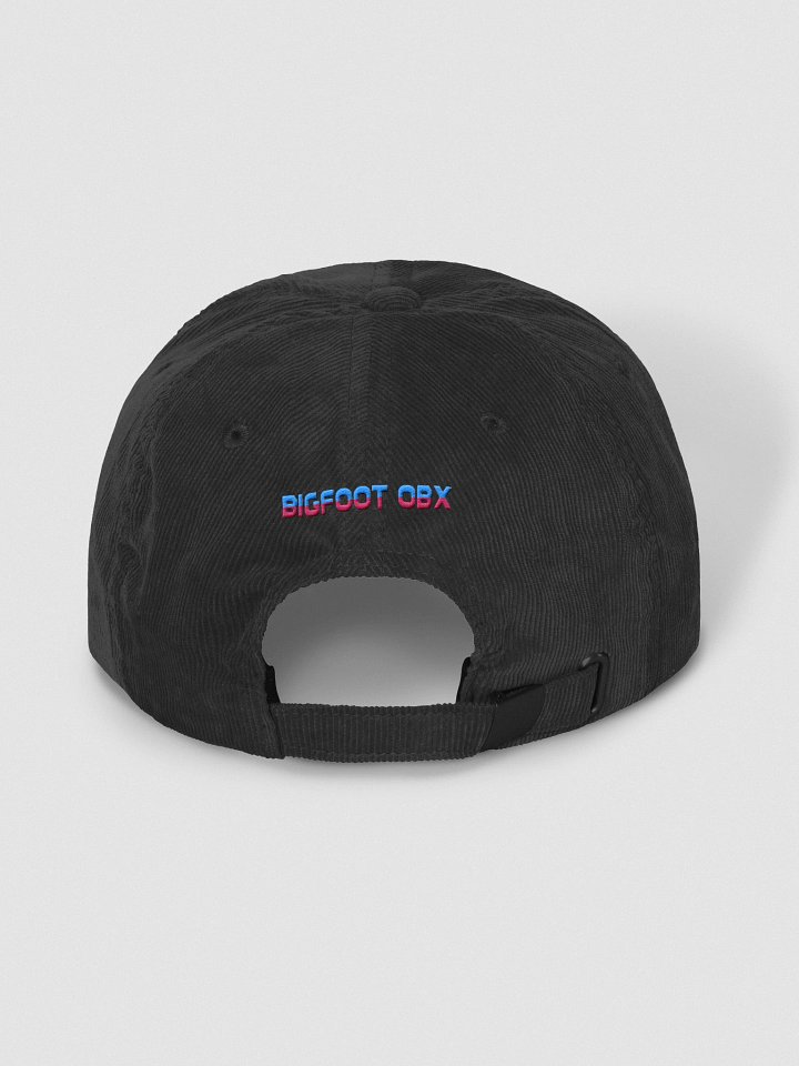 Destination Bigfoot Bronco Corduroy Retro-Inspired Dad Hat (Black) product image (2)