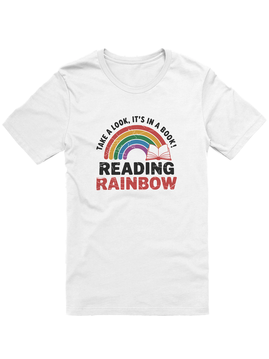 [BJ Designs] Reading Rainbow Unisex Graphic Tee product image (1)