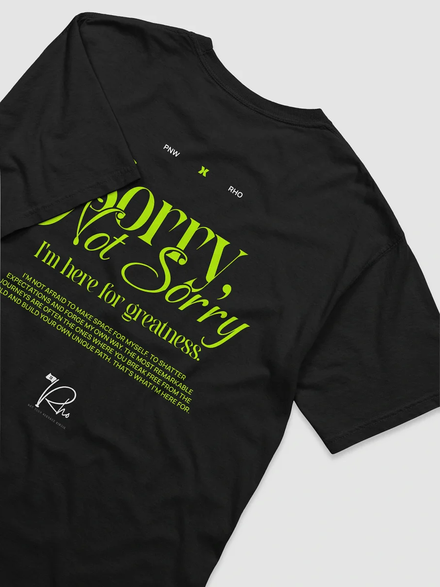Sorry Not Sorry x Rho Adult Tee product image (22)