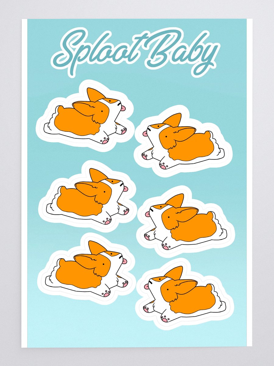 Sploot Baby Sticker Pack product image (3)