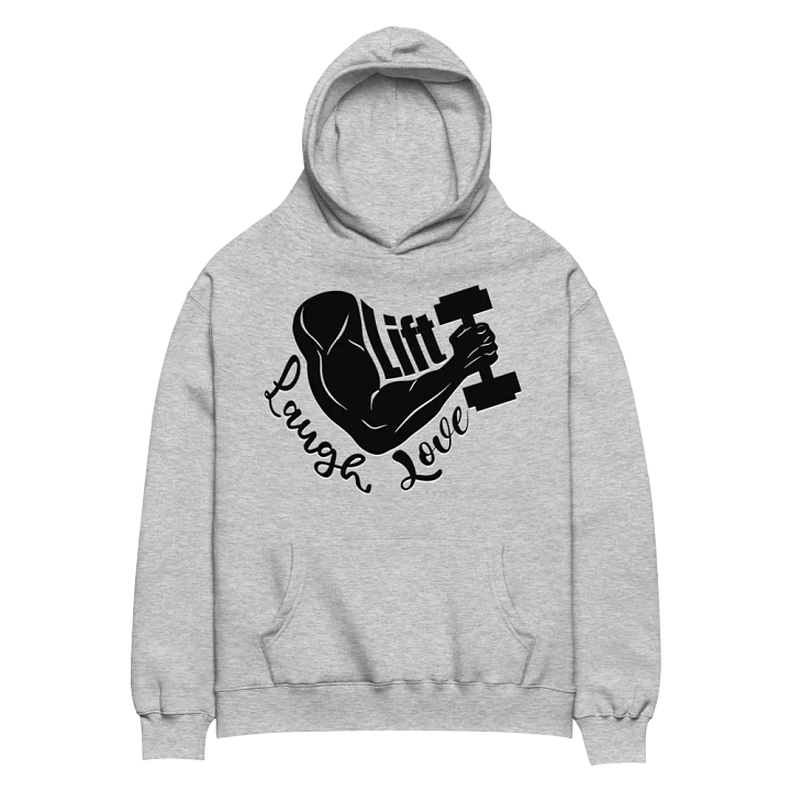 Lift Laugh Love Dark Mode Flex Pump Cover Hoodie product image (2)