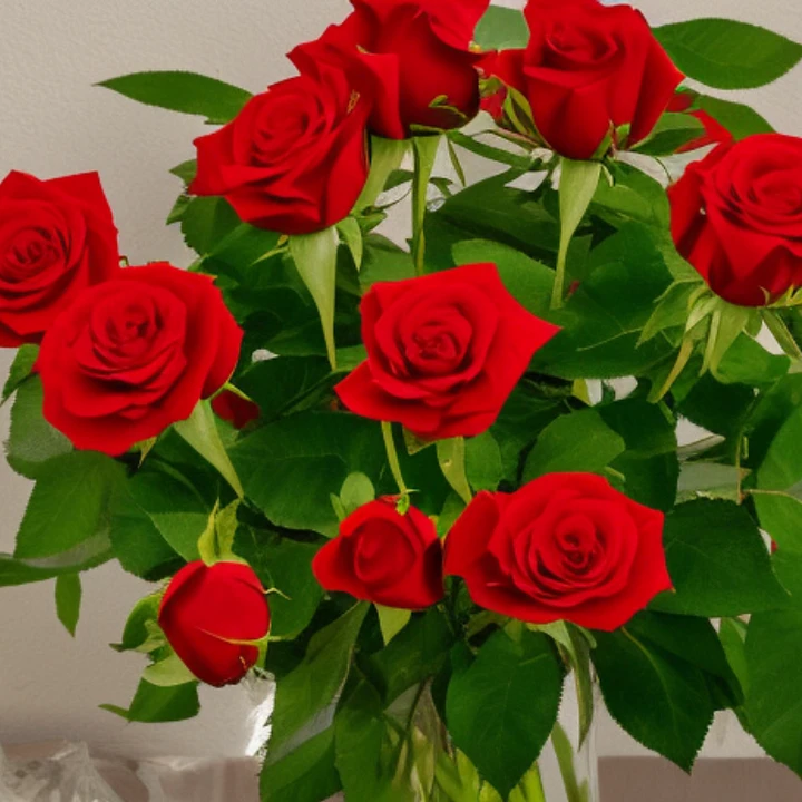 Roses with snowfalls (video) product image (1)