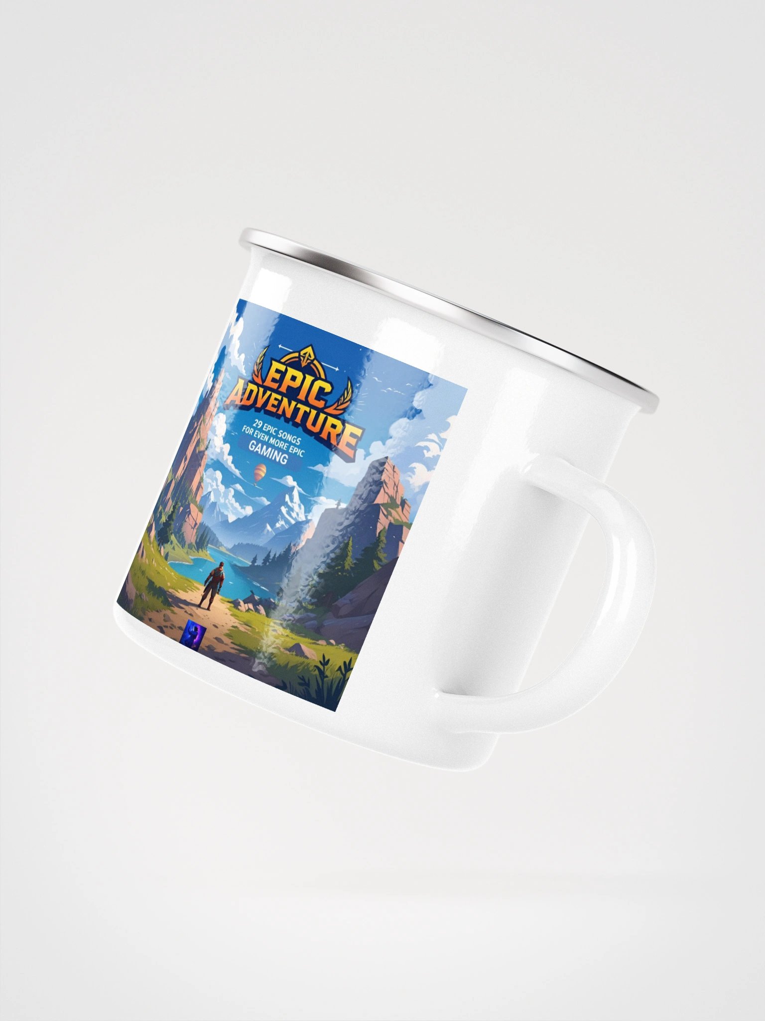 Epic Adventure Enamel Mug product image (3)