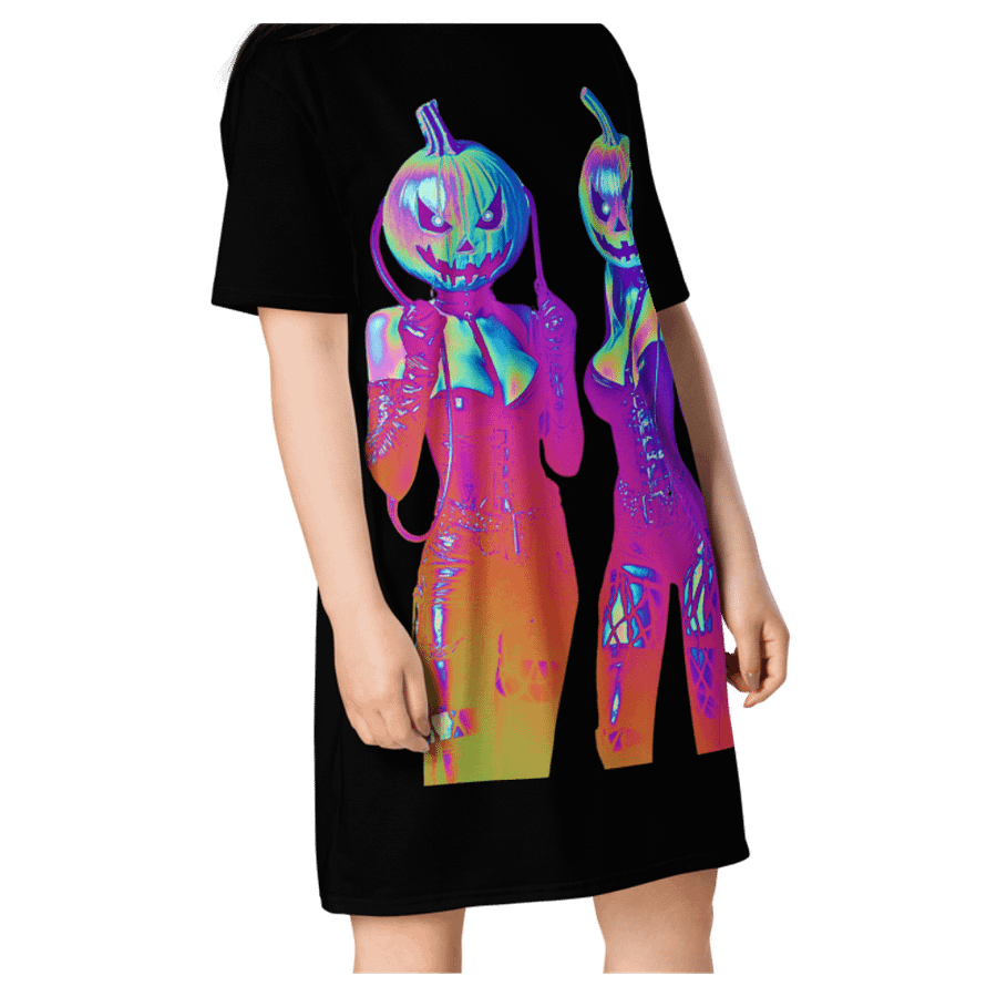Men's Rainbow Freaky T-Shirt Dress product image (4)