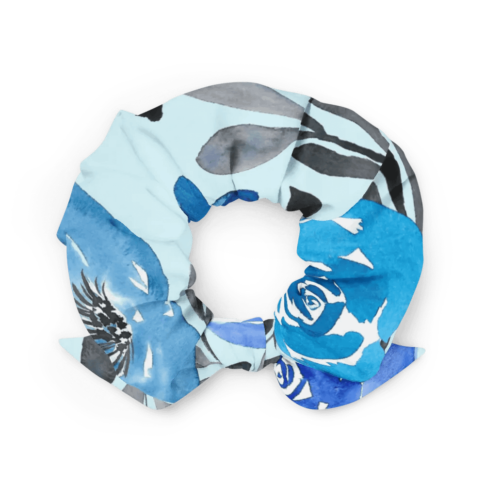Blossom Blue All-Over Scrunchie product image (5)