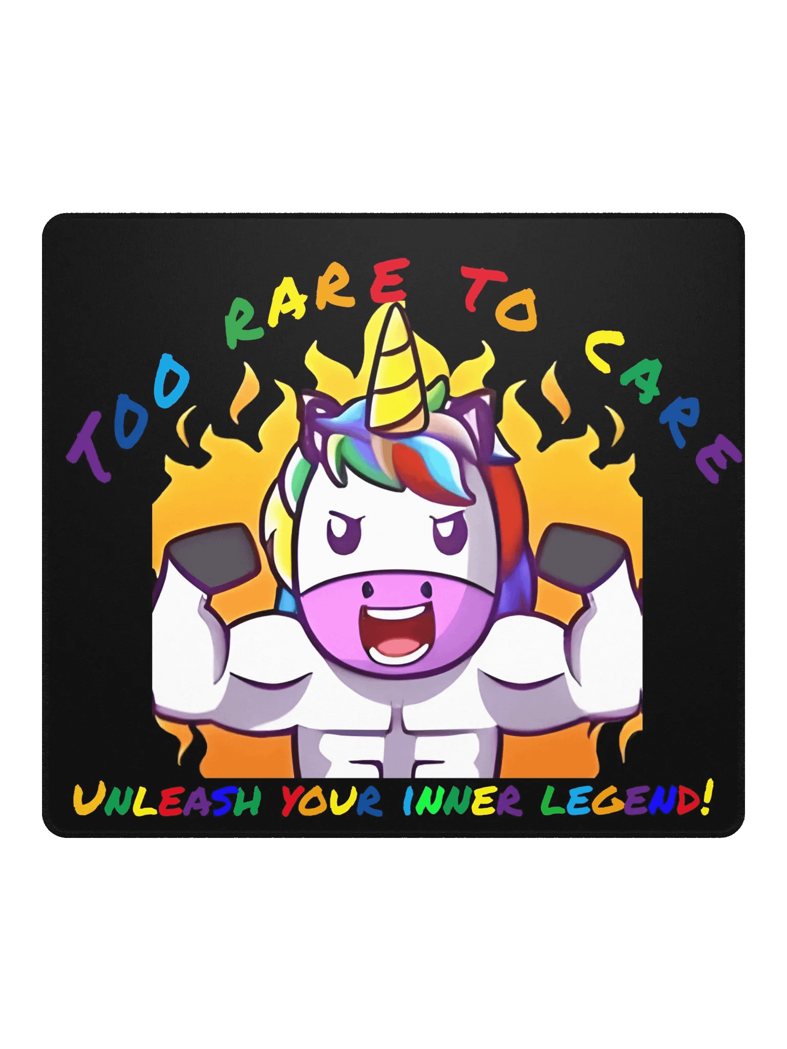 Too Rare To Care Mousepad product image (6)