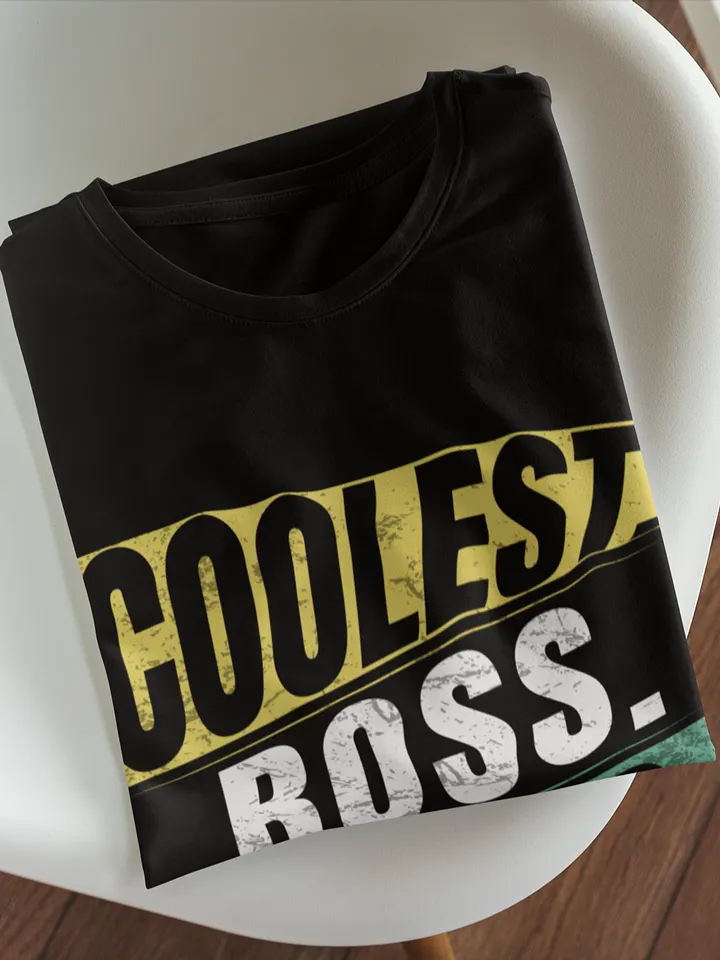 Special Edition Heavyweight T-Shirt – Coolest Boss Ever | Ultra-Soft, Elevated Fit & Leadership-Inspired product image (1)