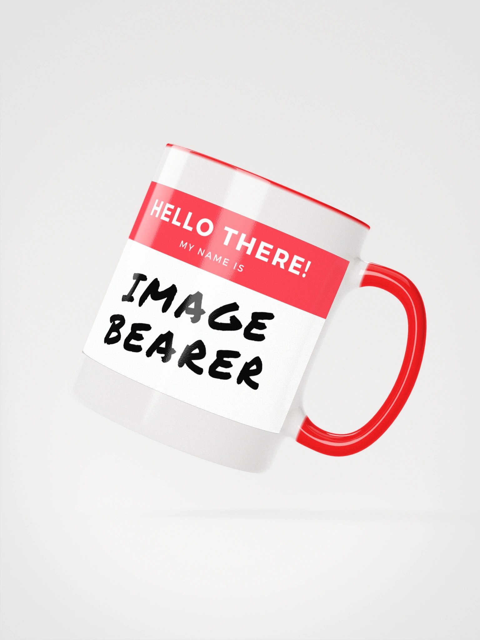 HELLO MY NAME IS IMAGE BEARER Mug product image (4)