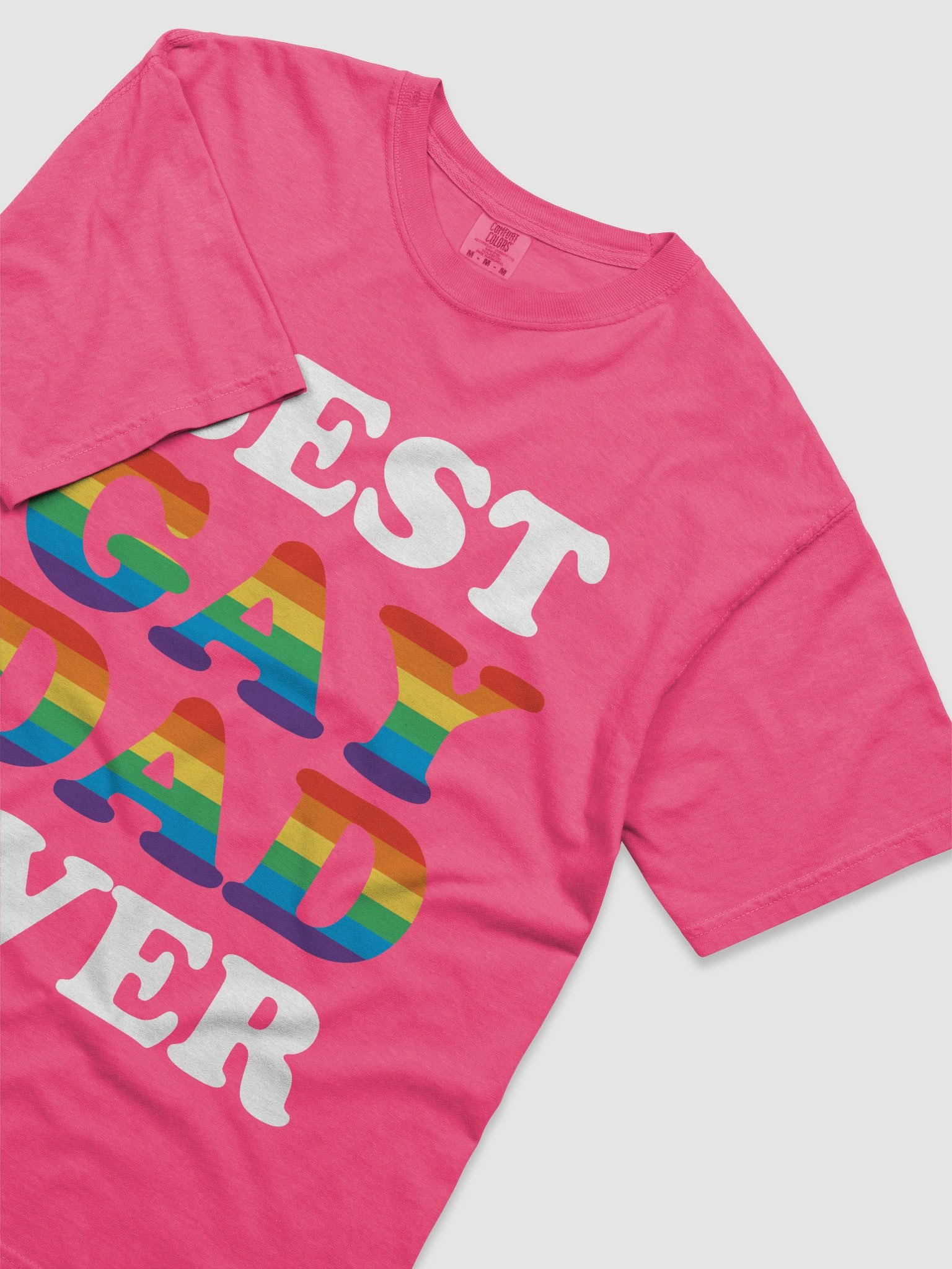 Rainbow Pride 'GAY DAD' T-Shirt product image (22)