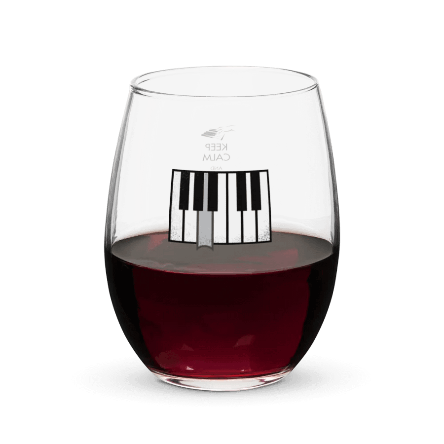 Neil Archer Branded Piano Wine Glass product image (3)