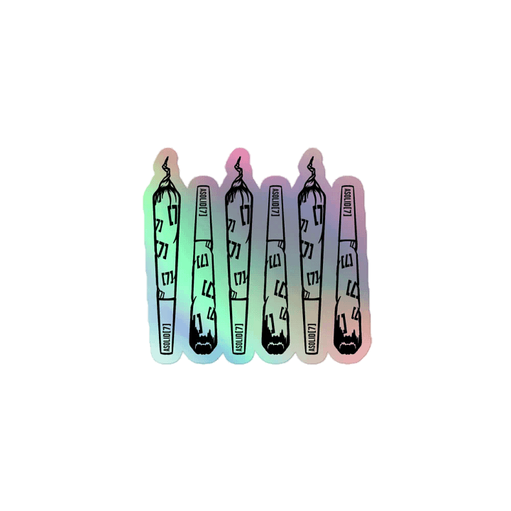 ASolid[7] Holographic Joint Stickers (Lit & Unlit Duo) - Branded product image (1)