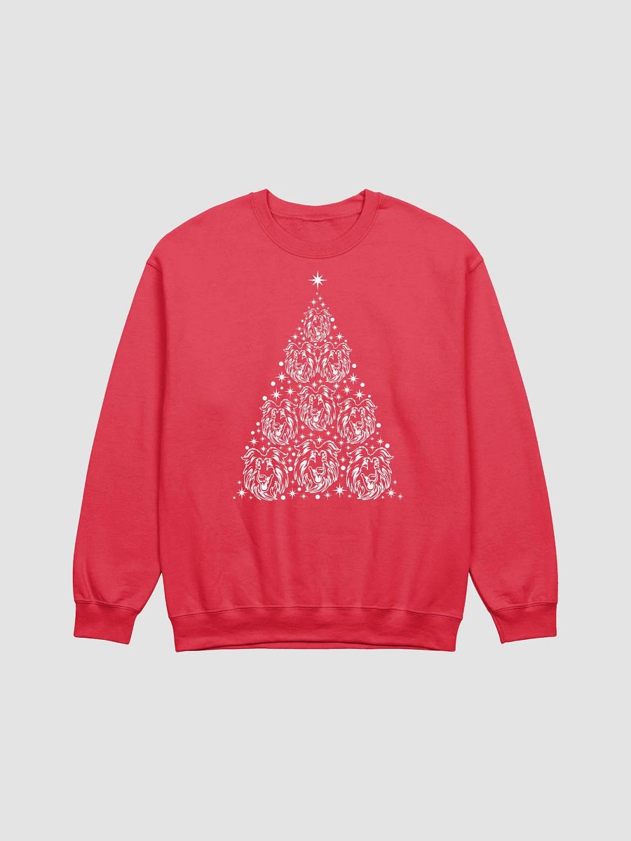 Shetland Sheepdog Christmas Tree Sweatshirt Design for Sheltie Paw-rents product image (23)