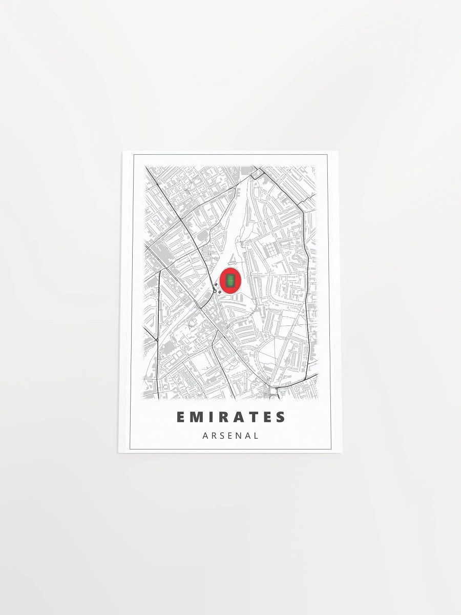 Emirates Map - Arsenal product image (5)