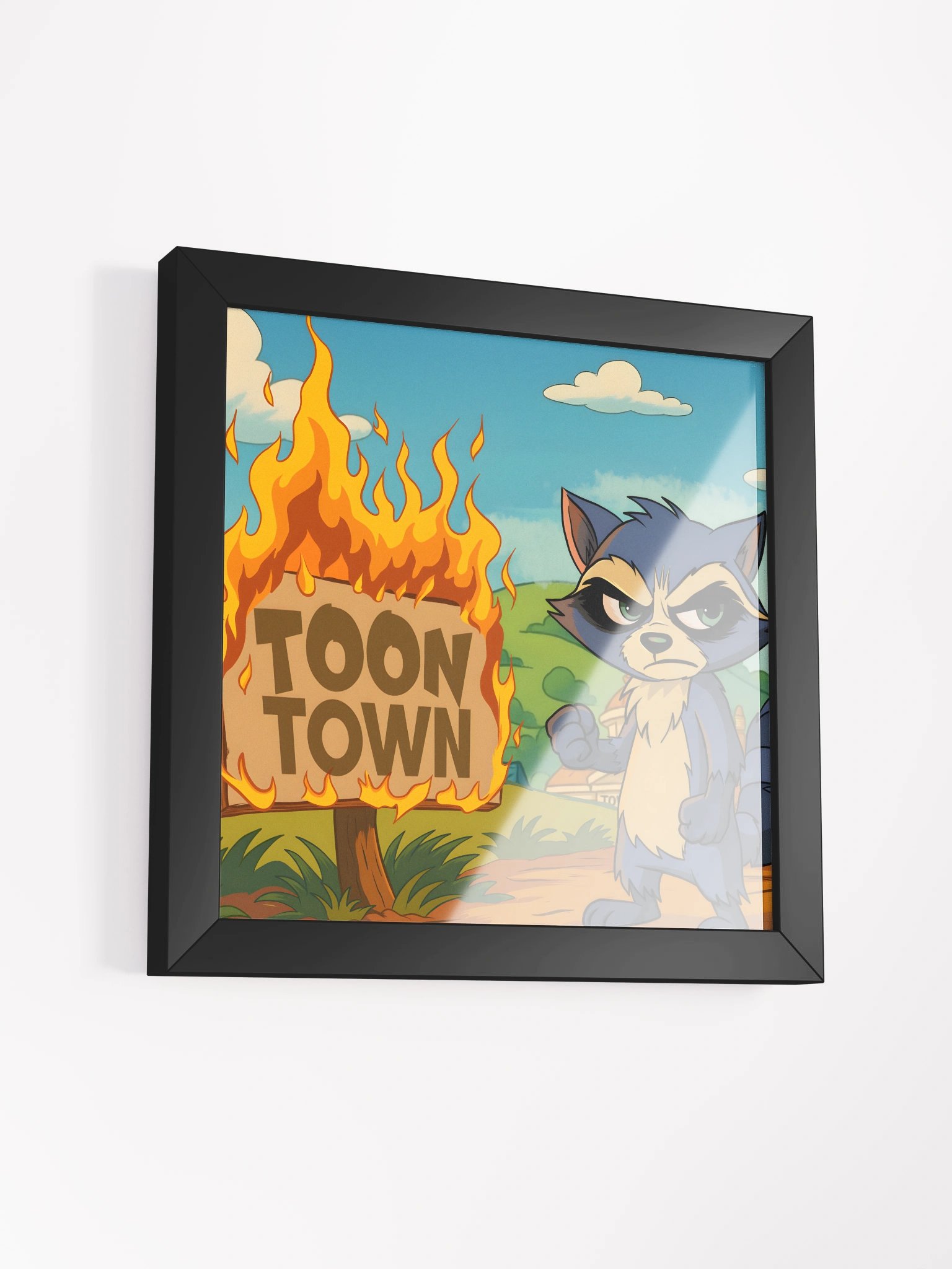 Toontown Burns Framed Poster product image (5)