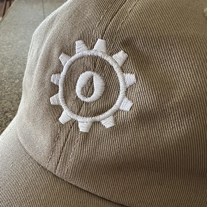 TOD Embroidered Hat (White Logo) product image (2)