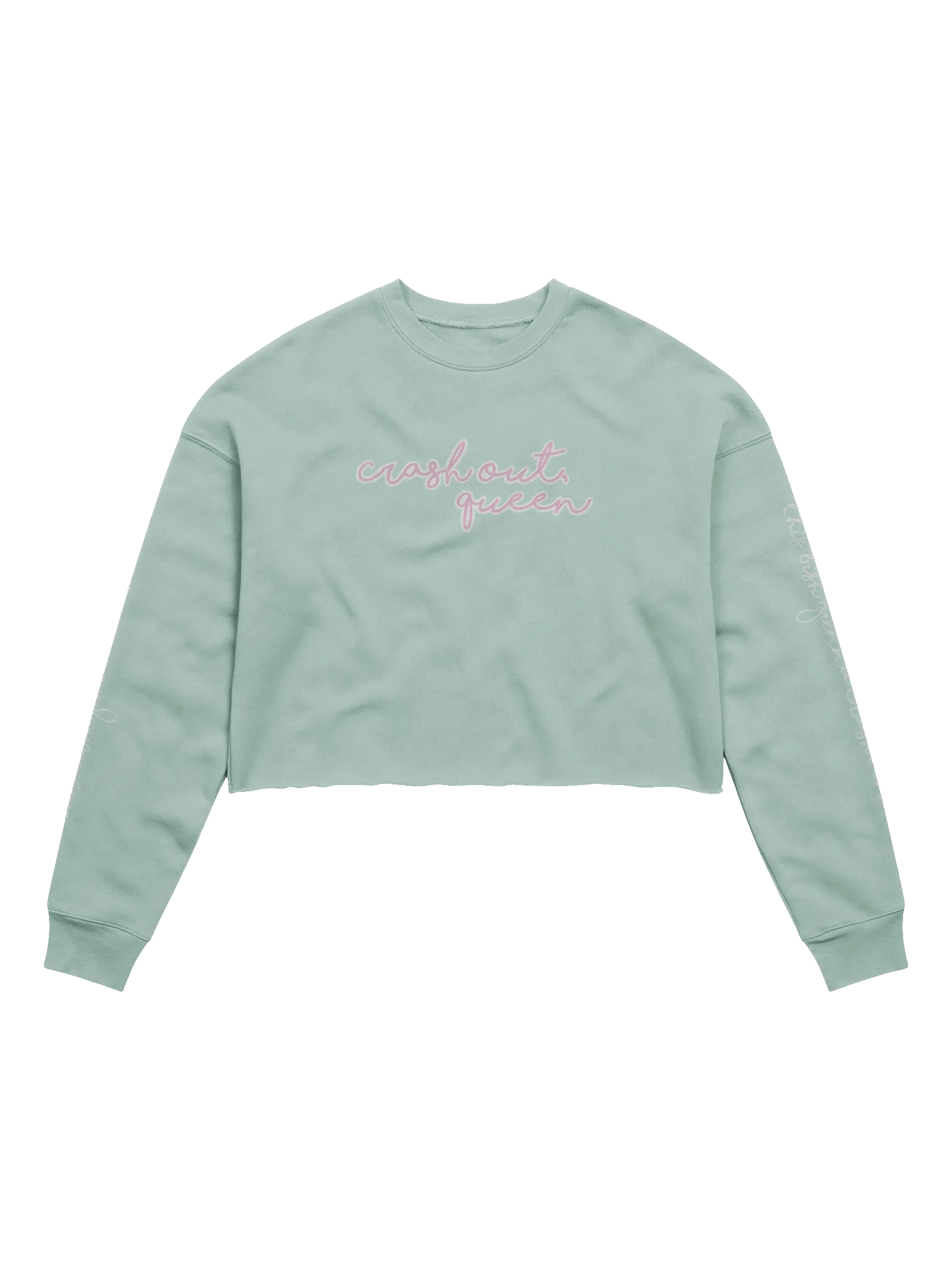 Crash Out Queen Crop Top product image (3)